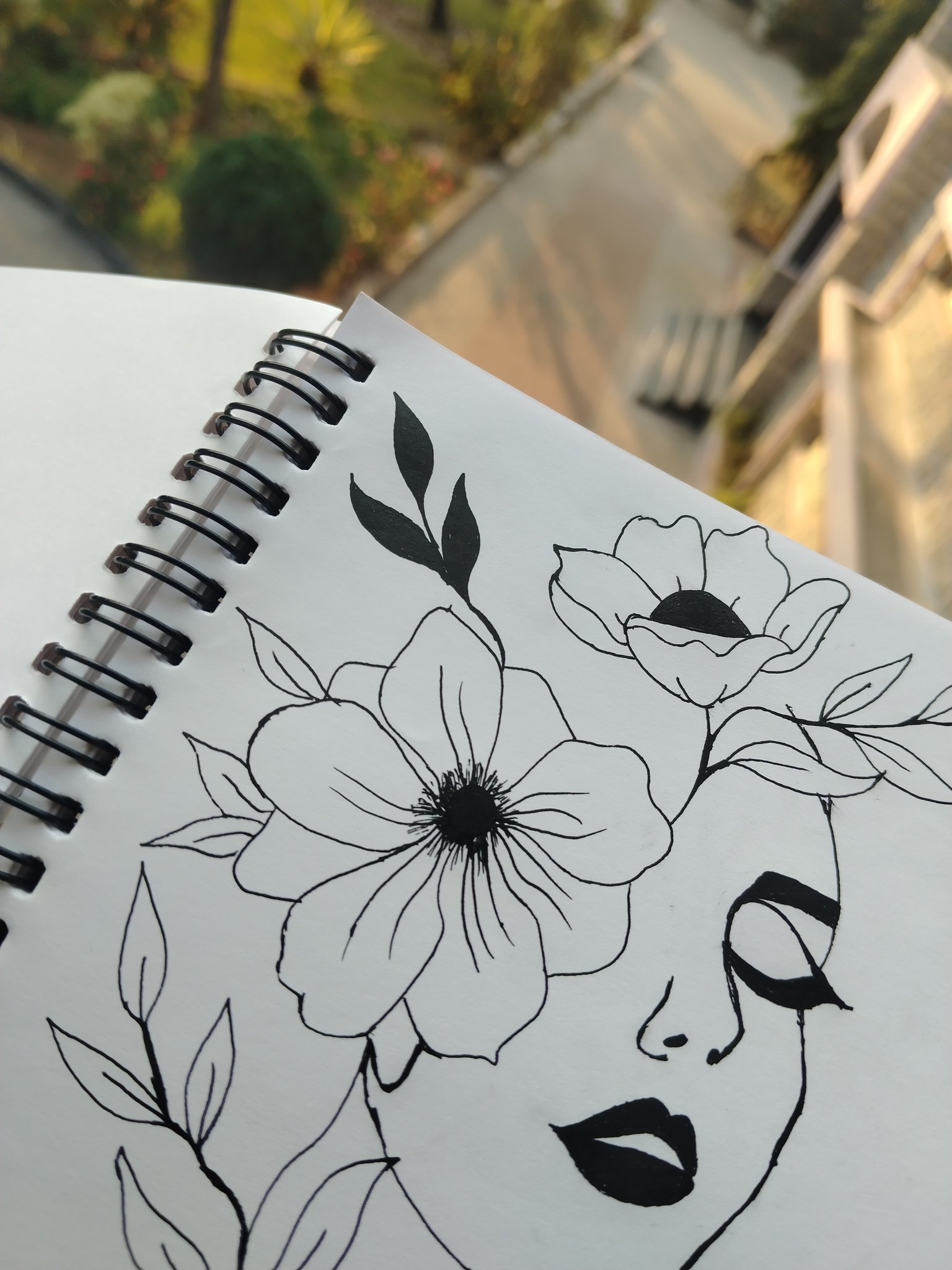 Mirror in Garden